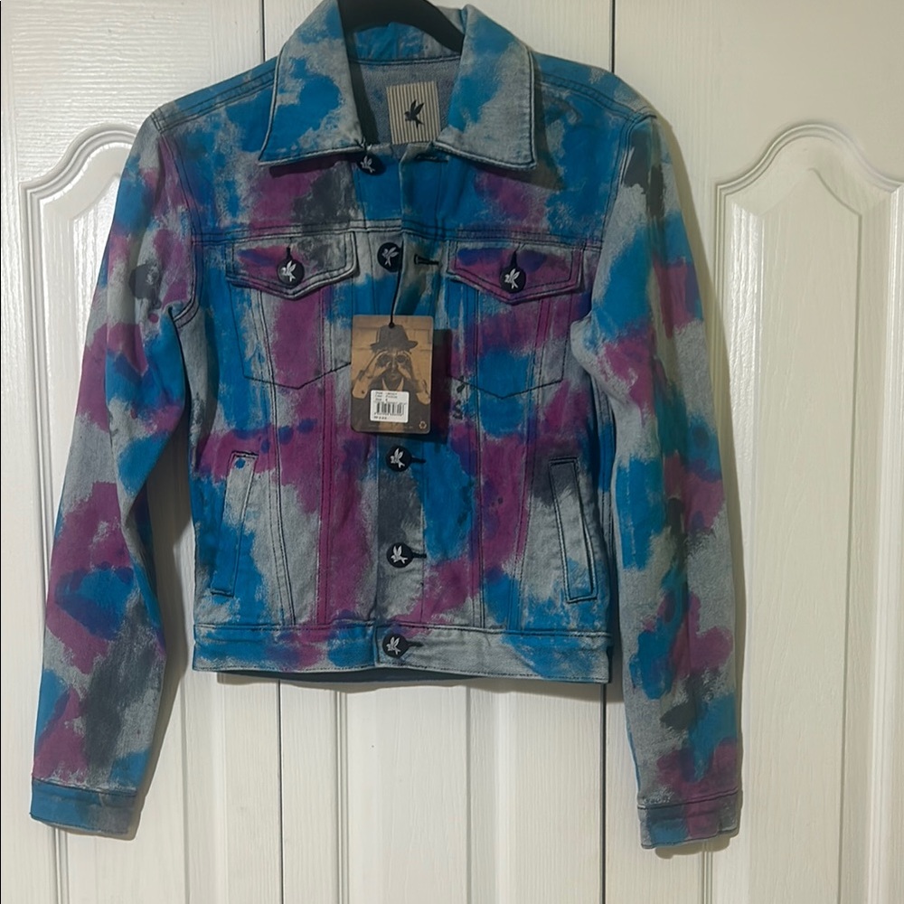 One Teaspoon Colorful Denim Jacket